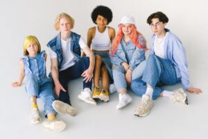 ide fashion remaja Denim on Denim