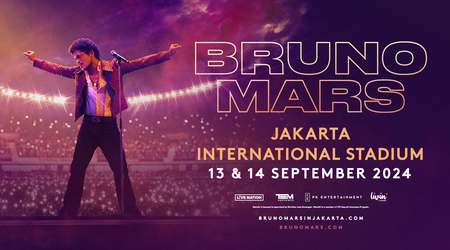 Konser Bruno Mars in Jakarta