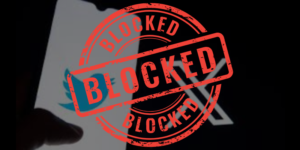 Twitter atau X diblokir