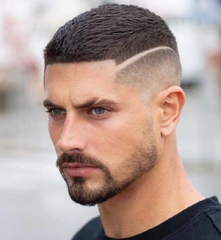 French Crop Potong Rambut 2 Jari